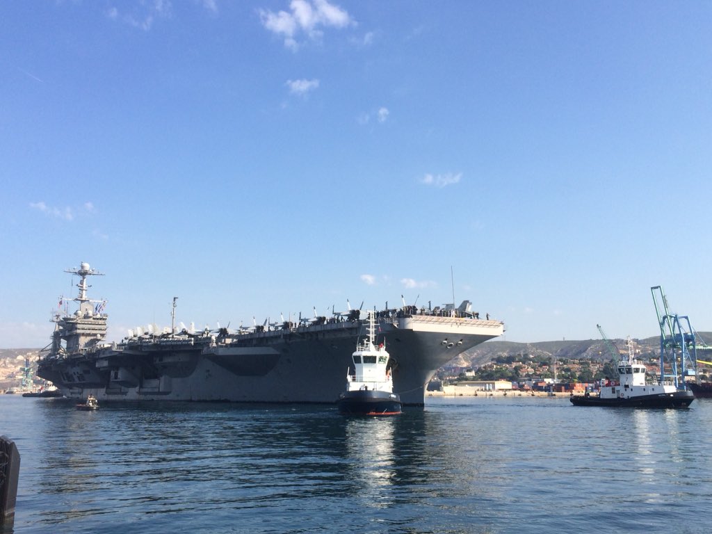@USSHARRYSTRUMAN is in Marsellie