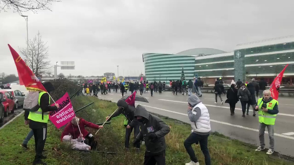 Demonstration in Nantes