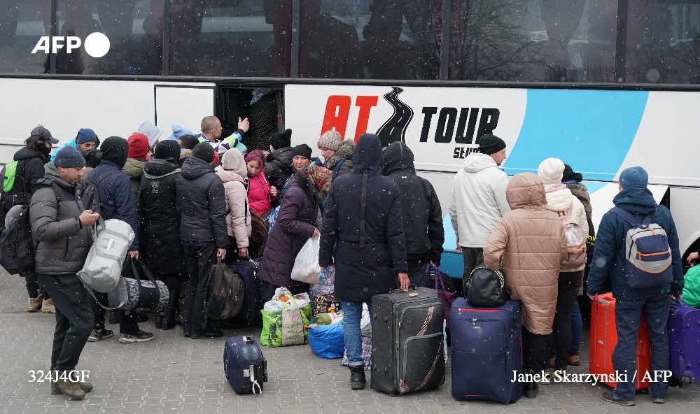 The number of people fleeing Russia's invasion of Ukraine has topped 1.5 million, making it Europe's fastest growing refugee crisis since World War II, the United Nations said