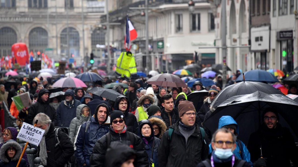 Strike of March 7: more than 100,000 demonstrators in Lille according to the CGT