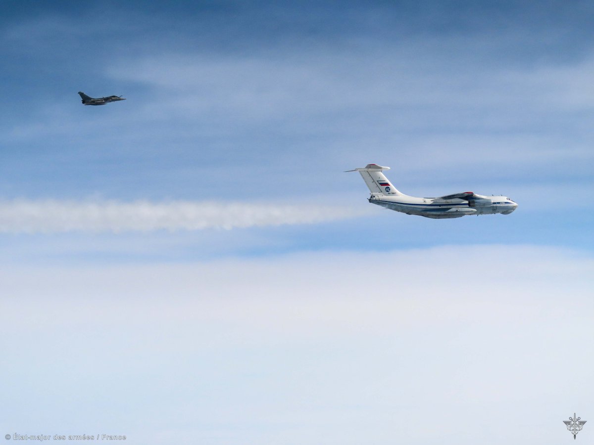 2 French Rafales deployed in Lithuania as part of the eAP @NATO air policing mission took off on alert two days in a row to identify and accompany aircraft operating near the Baltic airspace