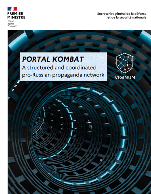 Francijas pretdezinformācijas dienests @Viginum_Gouv atklāja prokrievisku propagandas tīklu ar nosaukumu Portal Kombat. Ārlietu ministri @steph_sejourne, @ABaerbock un @sikorskiradek šodien paziņoja par kopīgu mehānismu, lai paaugstinātu brīdinājumu un cīnītos pretī