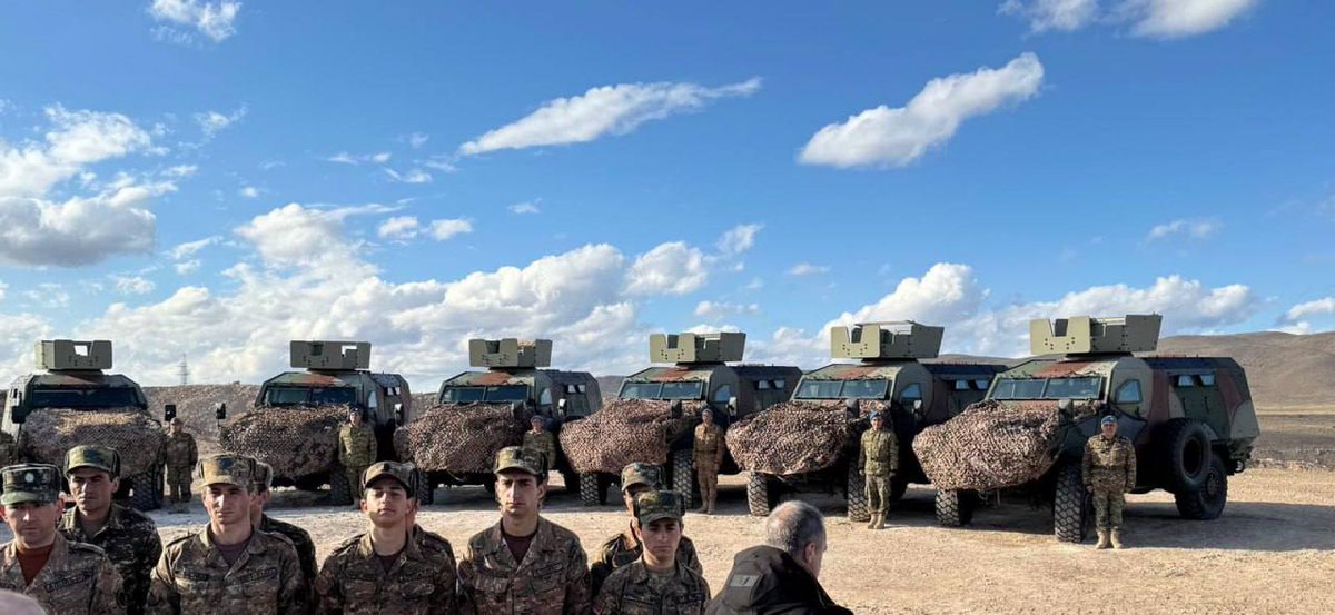 First photos of French Bastions in Armed Forces of Armenia