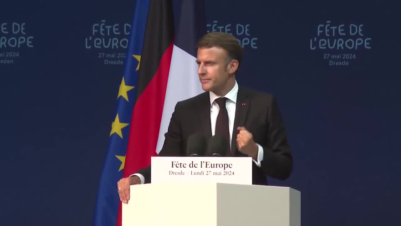 Continuaremos enquanto for necessário para ajudar a Ucrânia a defender-se, afirma Emmanuel Macron