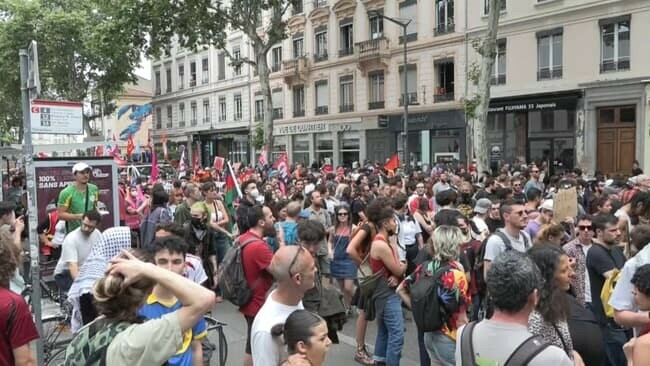 Legislative: 15,000 participants in the demonstration against the extreme right in Lyon according to the CGT, 9,000 according to the prefecture