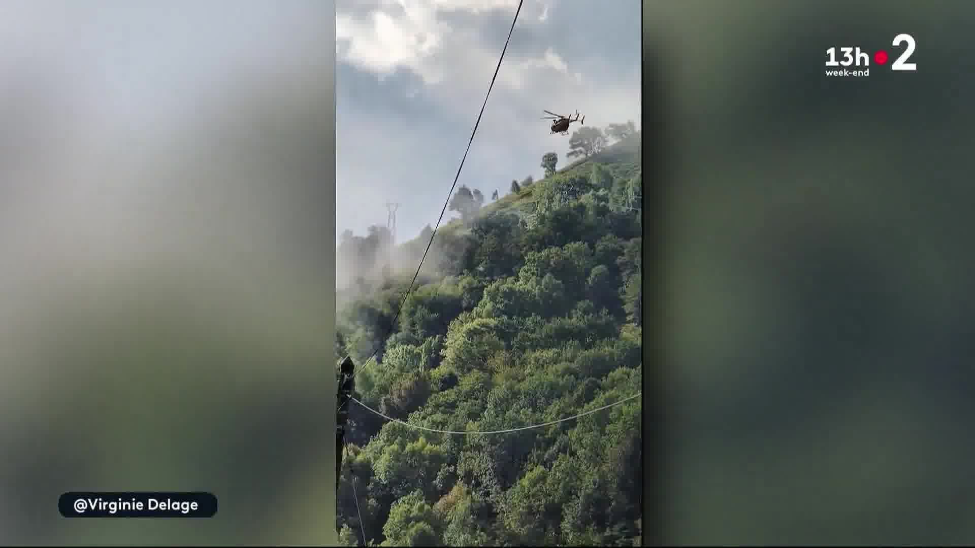 Kötü hava koşulları 6 Eylül Cuma'yı 7 Eylül Cumartesi'ye bağlayan gece Pireneler'i vurdu. Hautes-Pyrénées'de, Lourdes'te, kutsal alanın mağarası bile su altında.