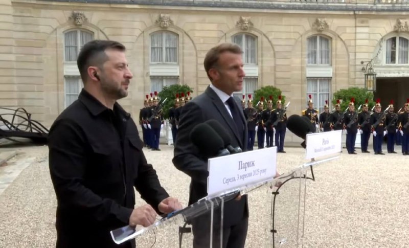 Europa está dispuesta a dar garantías de seguridad a Ucrania el día de la firma del acuerdo de paz, afirma Macron