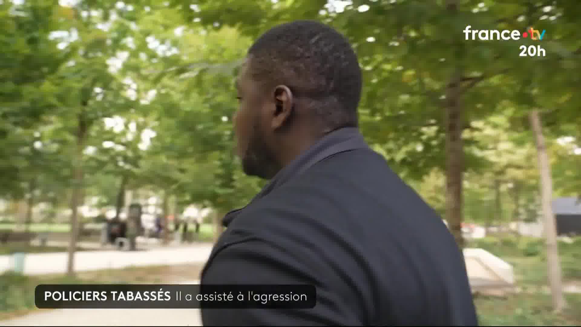 Police officers beaten in Reims: a man who witnessed the scene describes the terrible attack.
