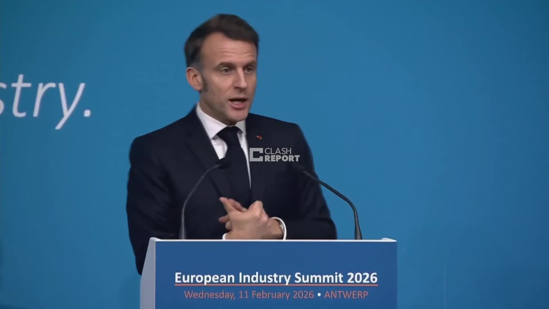 French President Macron: End of Russia as a permanent provider of local energy. End of China as a main export market. The U.S. imposing tariffs on our economy and a coercion mechanism. This is a game changer, which is why this is not just a transition, and none of these new factors will change in the short run. This is not a temporary shock. This is clearly a structural turning point.