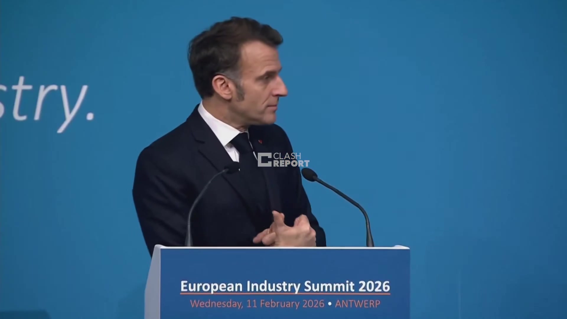 French President Macron: End of Russia as a permanent provider of local energy. End of China as a main export market. The U.S. imposing tariffs on our economy and a coercion mechanism. This is a game changer, which is why this is not just a transition, and none of these new factors will change in the short run. This is not a temporary shock. This is clearly a structural turning point.