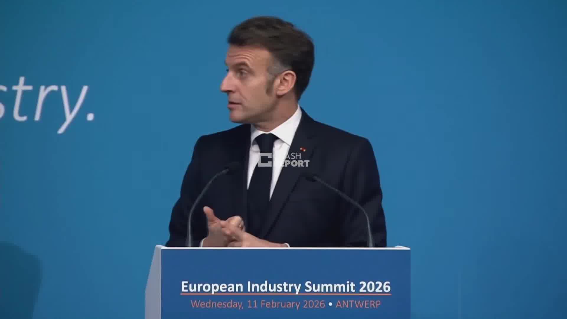 French President Macron: End of Russia as a permanent provider of local energy. End of China as a main export market. The U.S. imposing tariffs on our economy and a coercion mechanism. This is a game changer, which is why this is not just a transition, and none of these new factors will change in the short run. This is not a temporary shock. This is clearly a structural turning point.