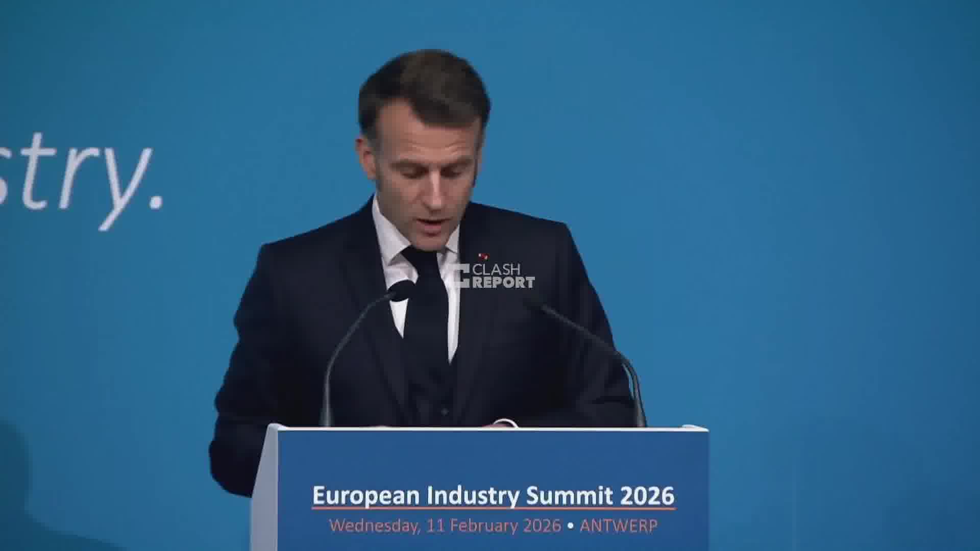 French President Macron: End of Russia as a permanent provider of local energy. End of China as a main export market. The U.S. imposing tariffs on our economy and a coercion mechanism. This is a game changer, which is why this is not just a transition, and none of these new factors will change in the short run. This is not a temporary shock. This is clearly a structural turning point.