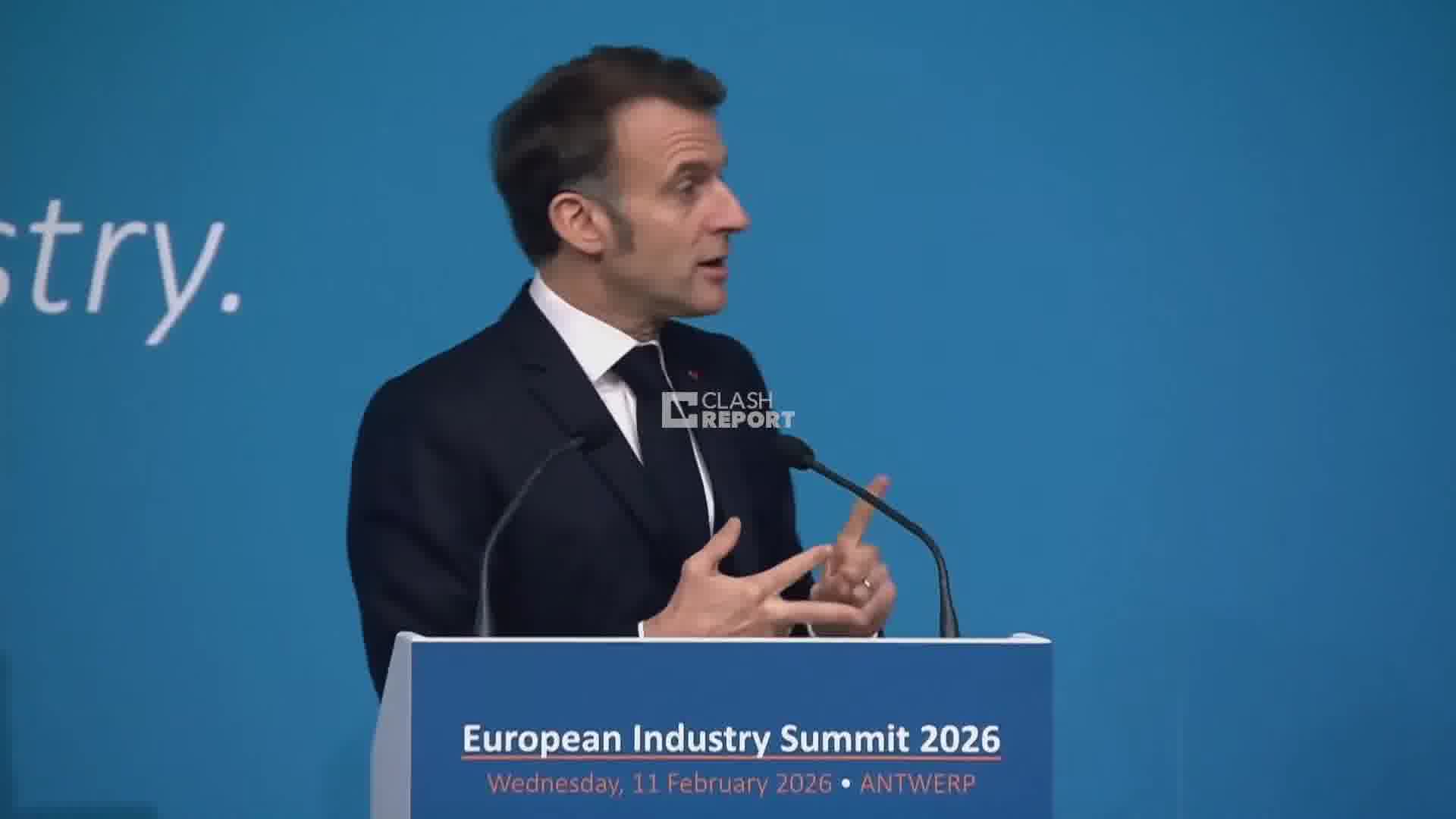French President Macron: End of Russia as a permanent provider of local energy. End of China as a main export market. The U.S. imposing tariffs on our economy and a coercion mechanism. This is a game changer, which is why this is not just a transition, and none of these new factors will change in the short run. This is not a temporary shock. This is clearly a structural turning point.