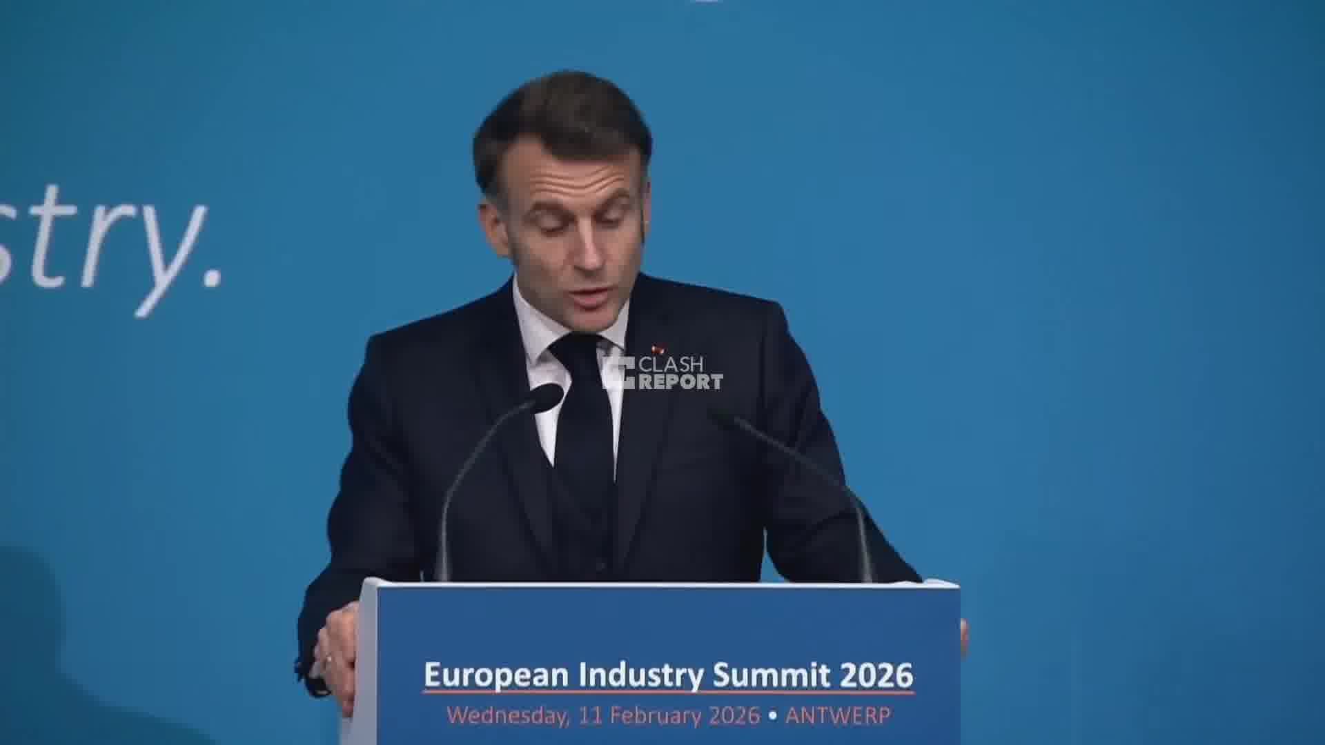 French President Macron: End of Russia as a permanent provider of local energy. End of China as a main export market. The U.S. imposing tariffs on our economy and a coercion mechanism. This is a game changer, which is why this is not just a transition, and none of these new factors will change in the short run. This is not a temporary shock. This is clearly a structural turning point.