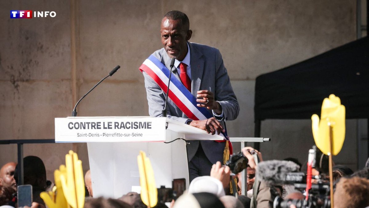 Saint-Denis: Thousands of people gathered against racism at the call of Mayor Bally Bagayoko