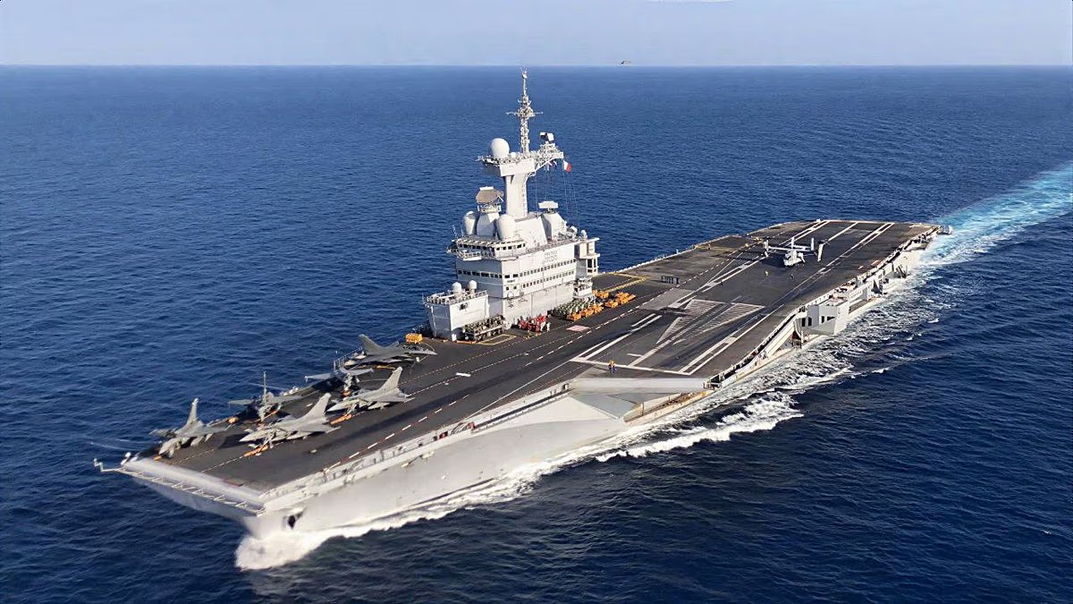 France's only aircraft carrier, The FS Charles de Gaulle has crossed the Suez Canal and is en route to enter the Red Sea. The French Ministry of Defense has stated that the carrier group will deploy to the Southern Red Sea/Gulf of Aden Area in preparation for a future freedom of navigation operation in the Strait of Hormuz