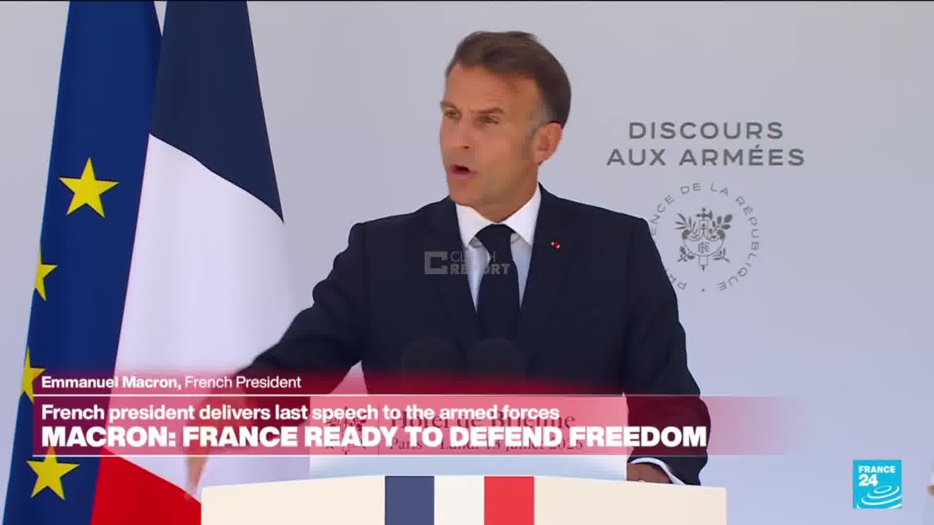 French President Macron: FCAS was perhaps not a success, but we should not stop here. New competitors will appear and we need to move forward when it comes to advanced technologies. We need to make sure that Europe becomes an active industrial military reality