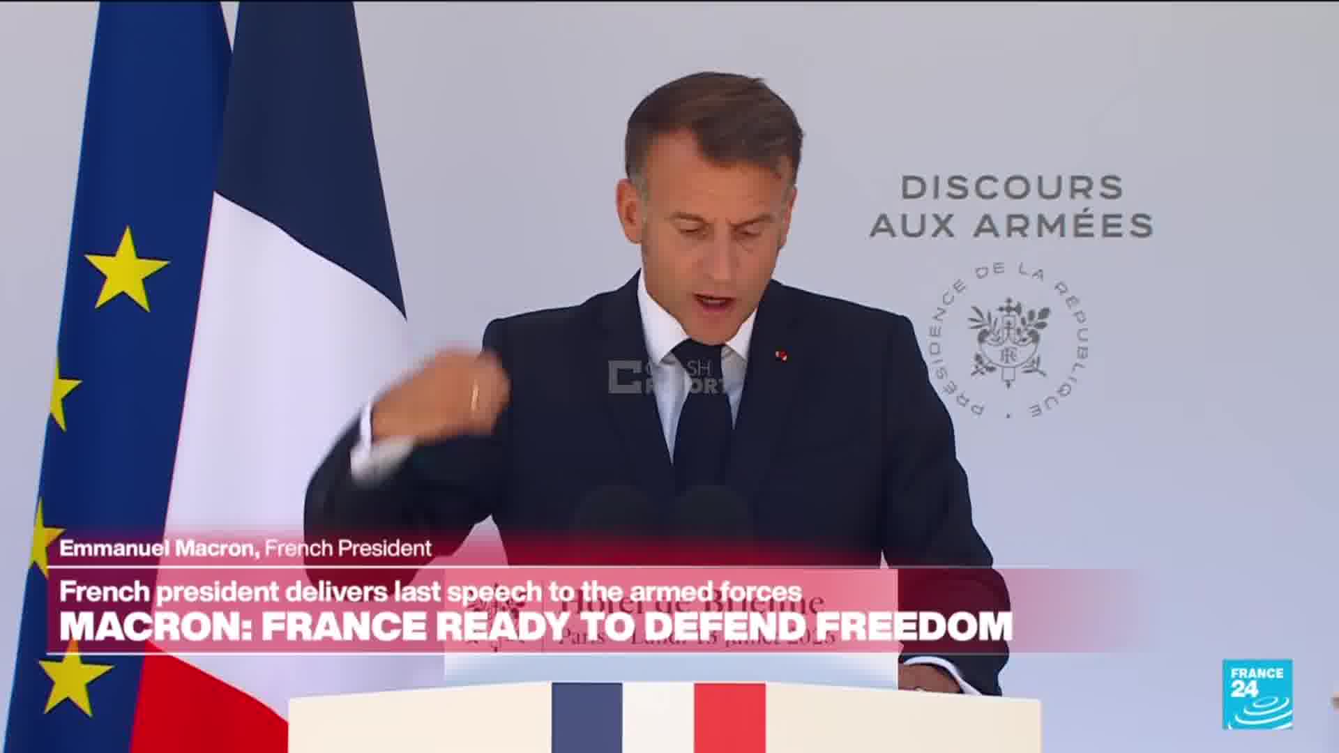 French President Macron: FCAS was perhaps not a success, but we should not stop here. New competitors will appear and we need to move forward when it comes to advanced technologies. We need to make sure that Europe becomes an active industrial military reality