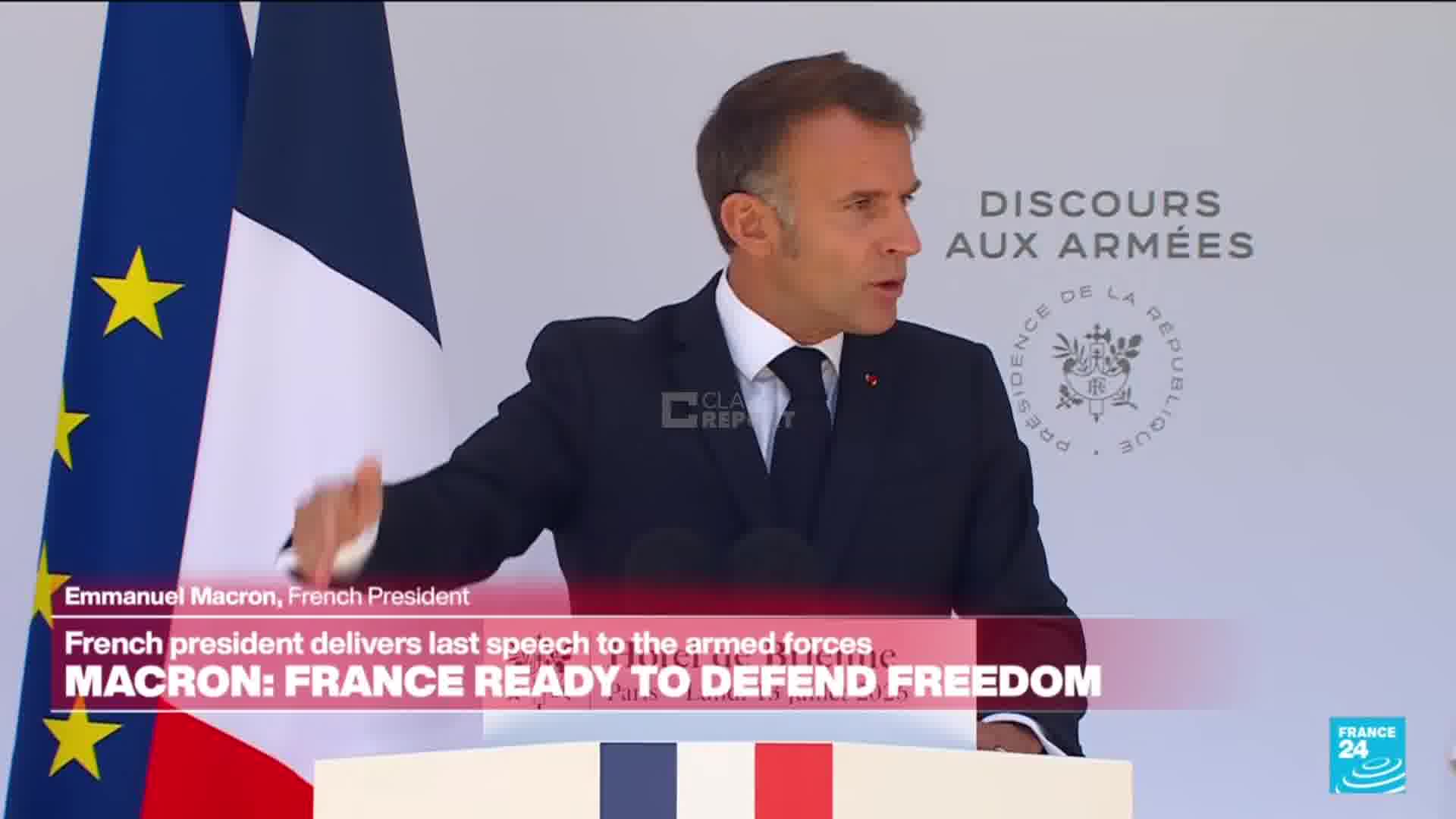 French President Macron: FCAS was perhaps not a success, but we should not stop here. New competitors will appear and we need to move forward when it comes to advanced technologies. We need to make sure that Europe becomes an active industrial military reality