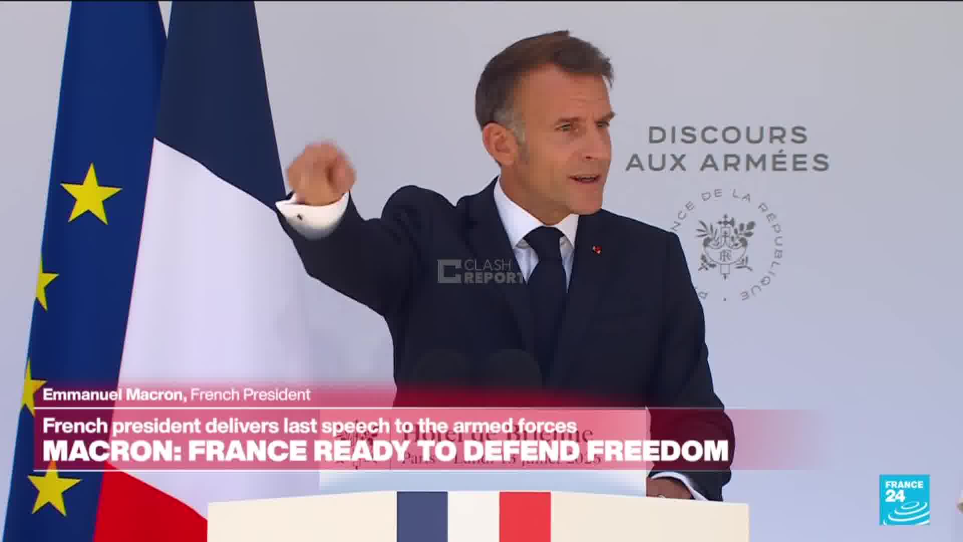 French President Macron: FCAS was perhaps not a success, but we should not stop here. New competitors will appear and we need to move forward when it comes to advanced technologies. We need to make sure that Europe becomes an active industrial military reality