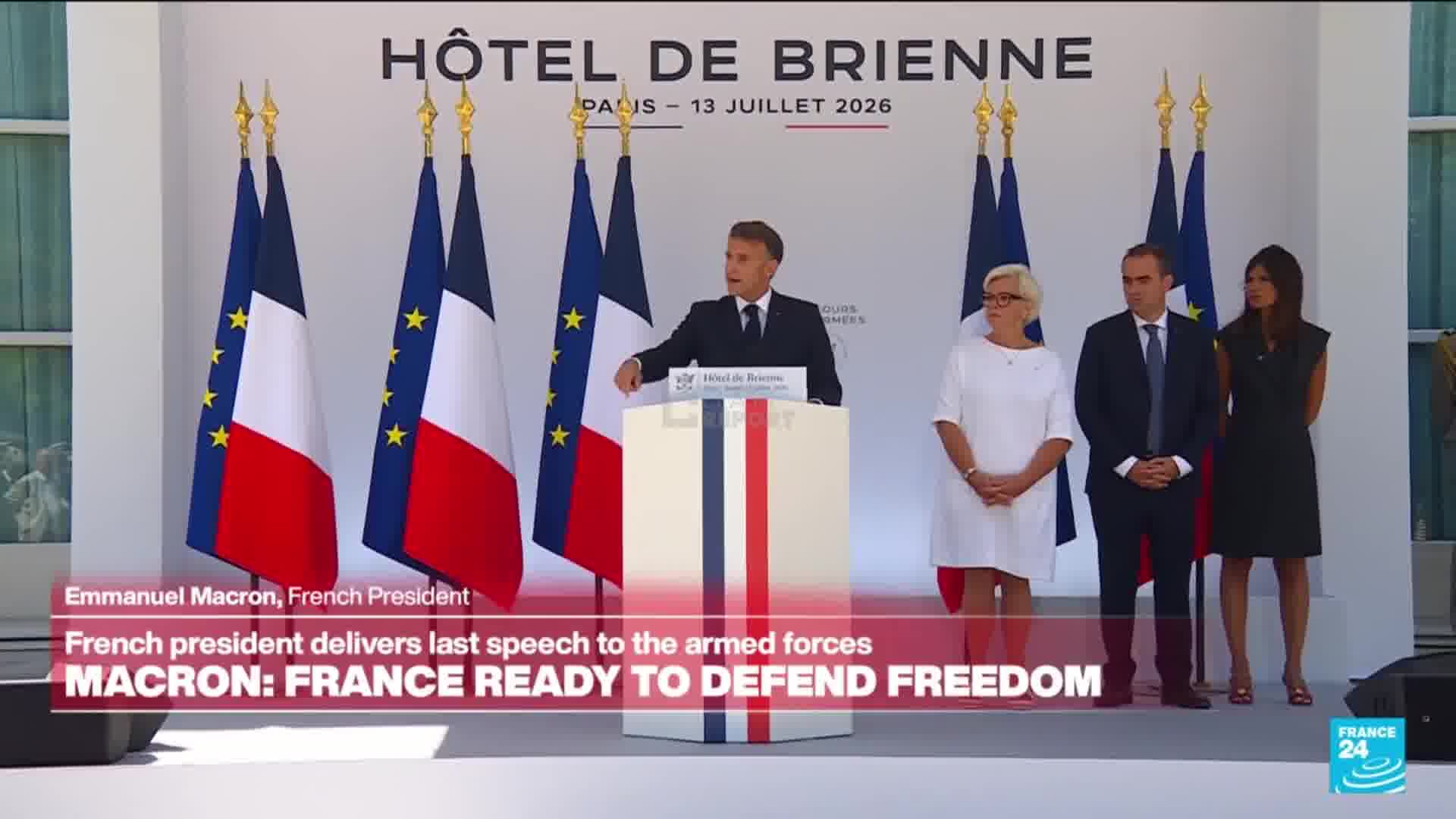 French President Macron: FCAS was perhaps not a success, but we should not stop here. New competitors will appear and we need to move forward when it comes to advanced technologies. We need to make sure that Europe becomes an active industrial military reality