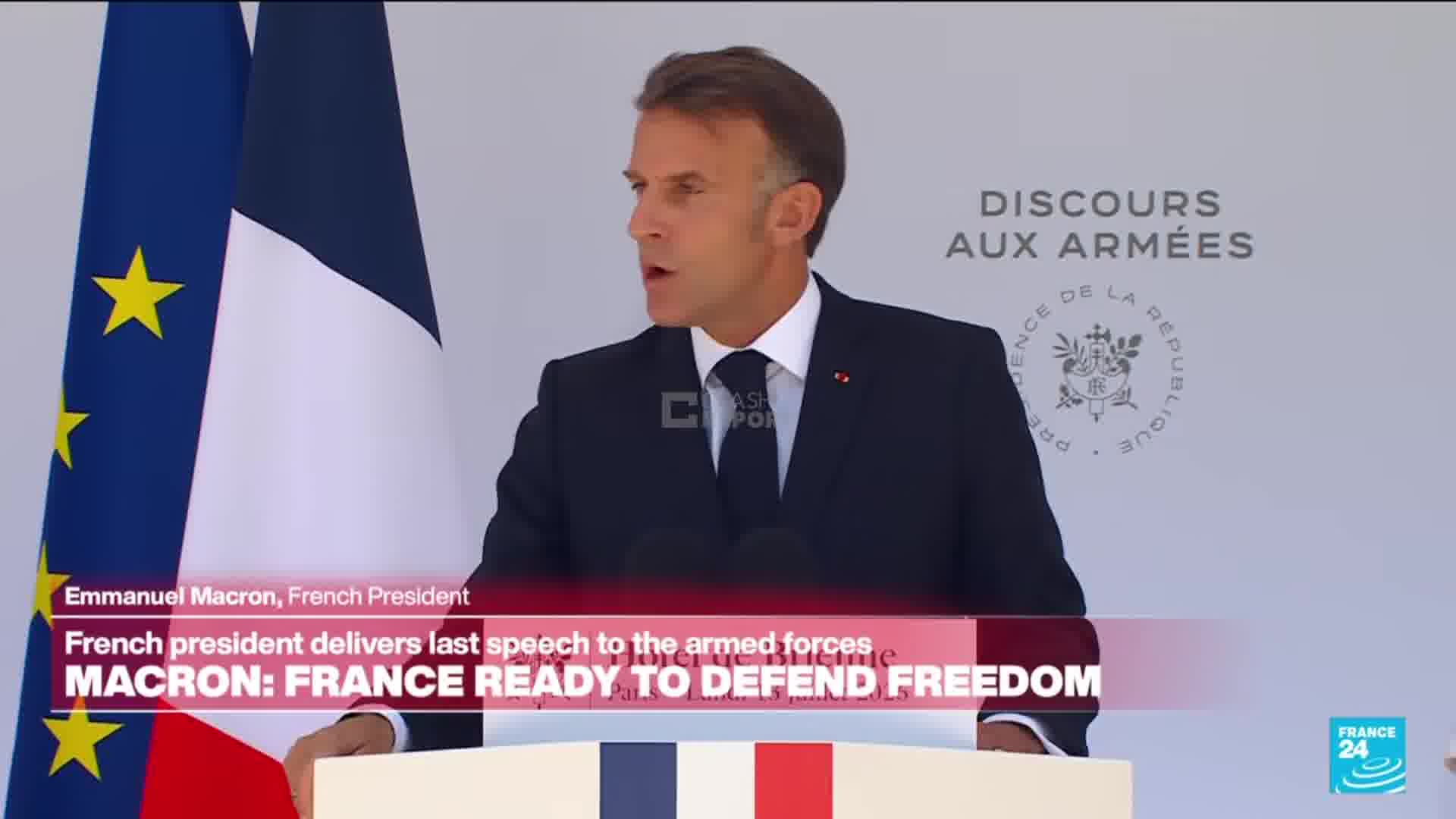 French President Macron: FCAS was perhaps not a success, but we should not stop here. New competitors will appear and we need to move forward when it comes to advanced technologies. We need to make sure that Europe becomes an active industrial military reality