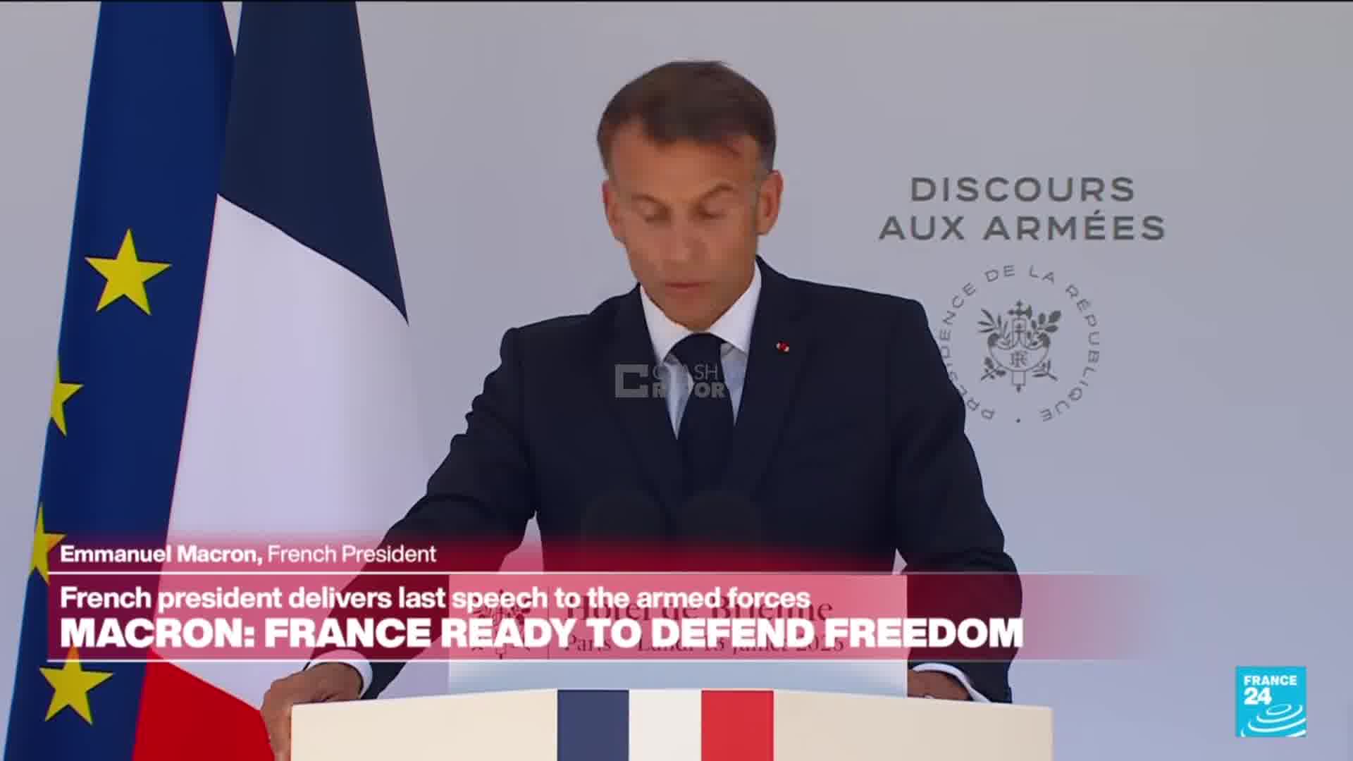 French President Macron: FCAS was perhaps not a success, but we should not stop here. New competitors will appear and we need to move forward when it comes to advanced technologies. We need to make sure that Europe becomes an active industrial military reality