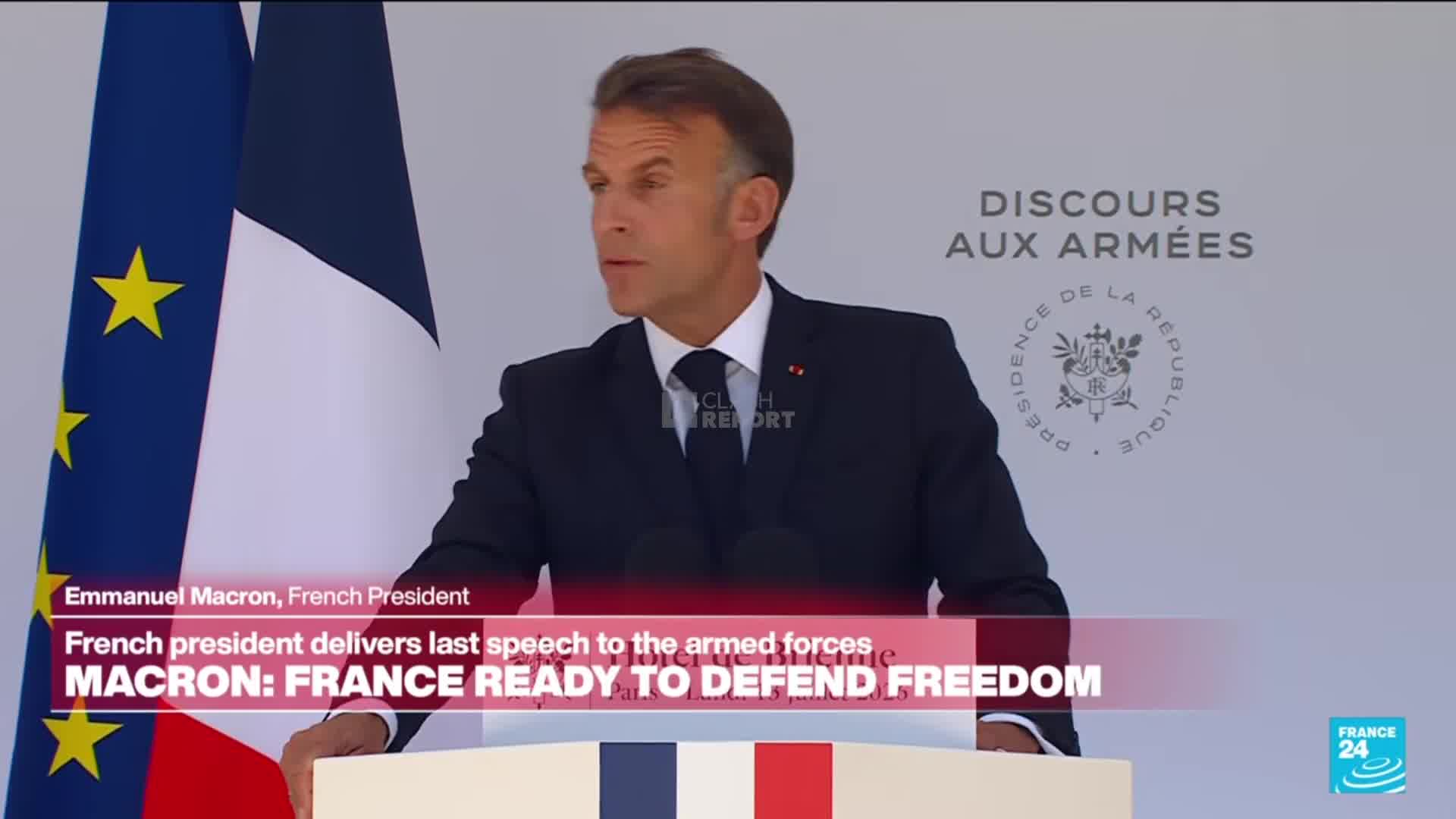 French President Macron: FCAS was perhaps not a success, but we should not stop here. New competitors will appear and we need to move forward when it comes to advanced technologies. We need to make sure that Europe becomes an active industrial military reality