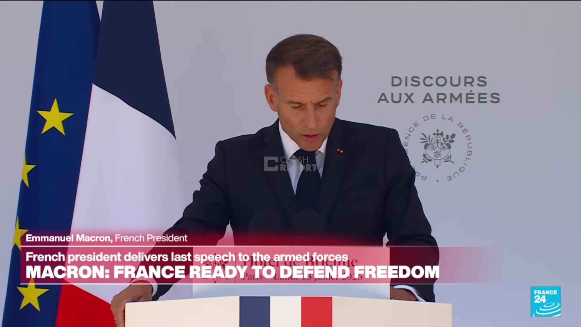French President Macron: FCAS was perhaps not a success, but we should not stop here. New competitors will appear and we need to move forward when it comes to advanced technologies. We need to make sure that Europe becomes an active industrial military reality