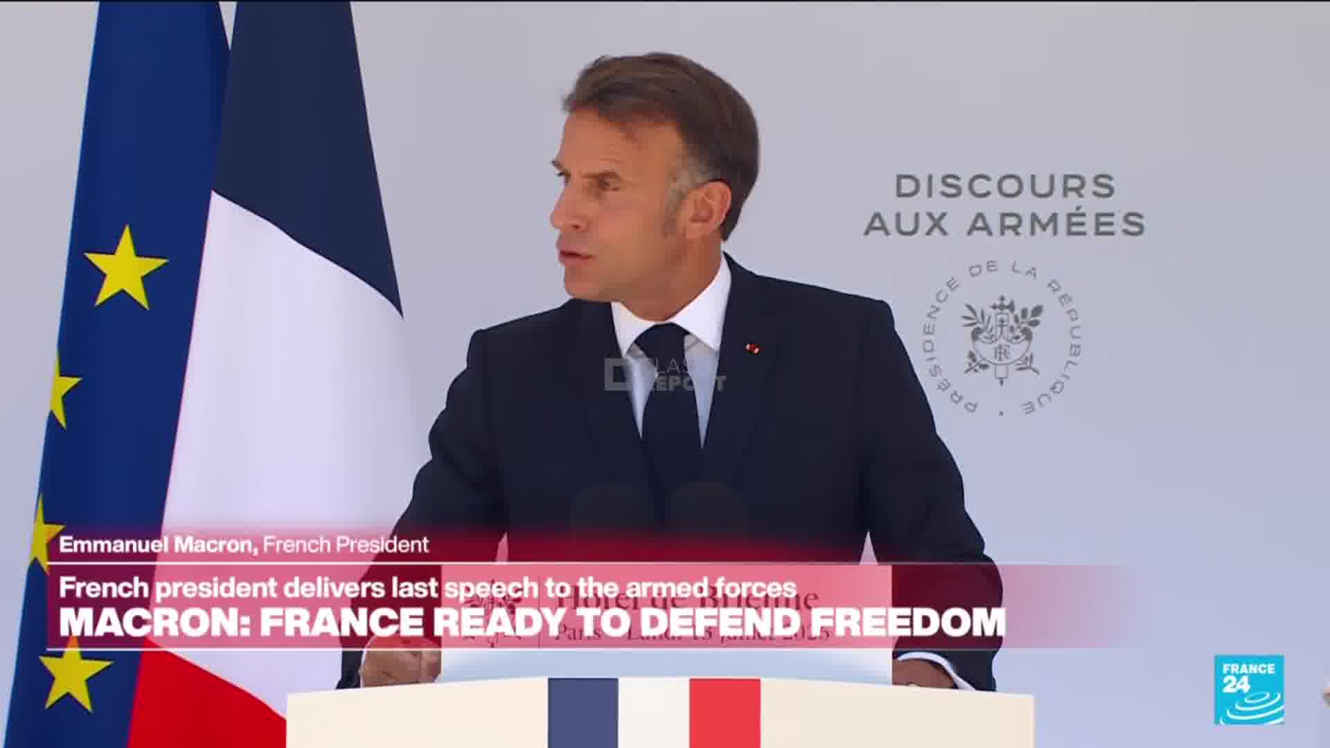 French President Macron: FCAS was perhaps not a success, but we should not stop here. New competitors will appear and we need to move forward when it comes to advanced technologies. We need to make sure that Europe becomes an active industrial military reality