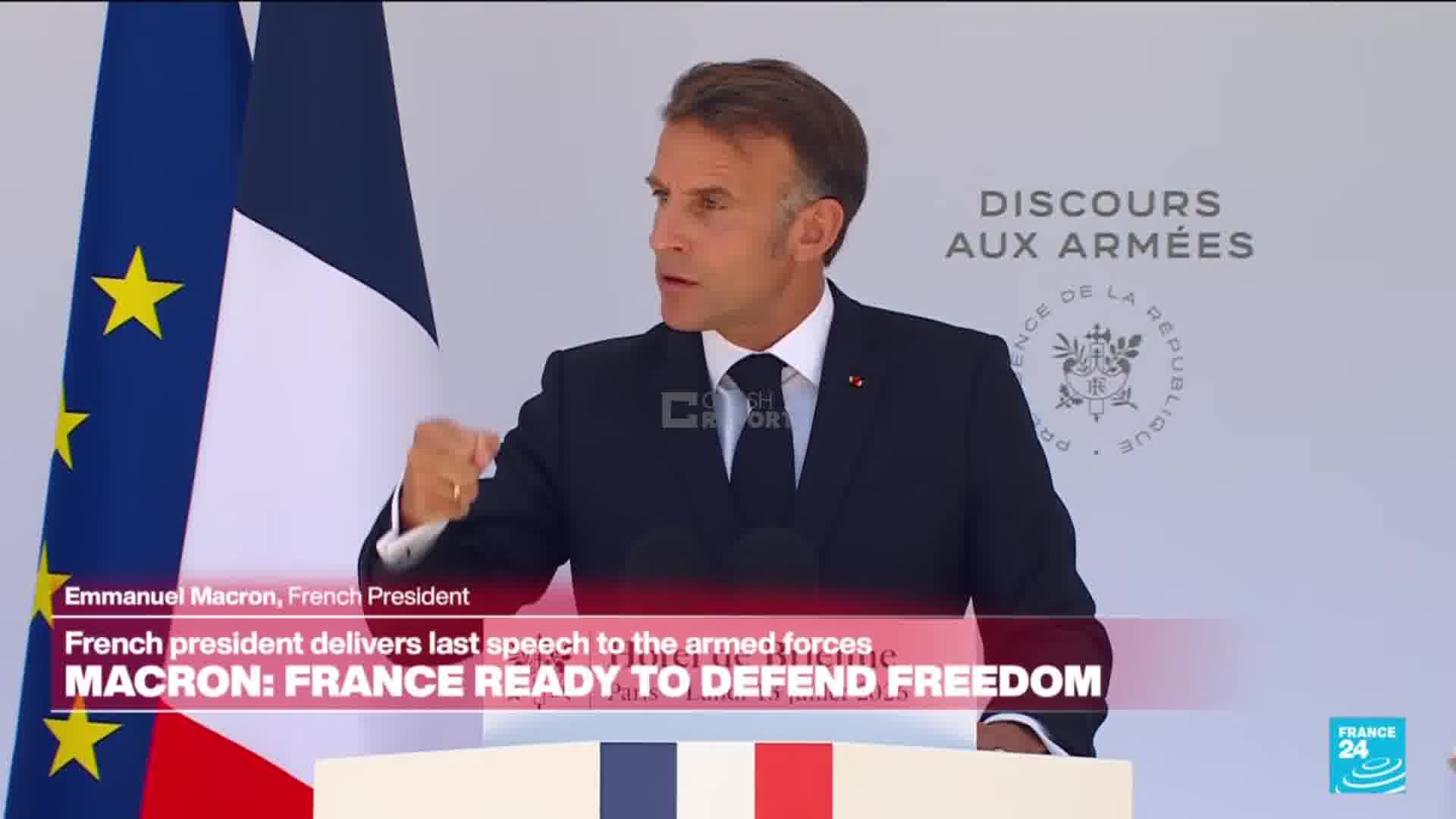 French President Macron: FCAS was perhaps not a success, but we should not stop here. New competitors will appear and we need to move forward when it comes to advanced technologies. We need to make sure that Europe becomes an active industrial military reality