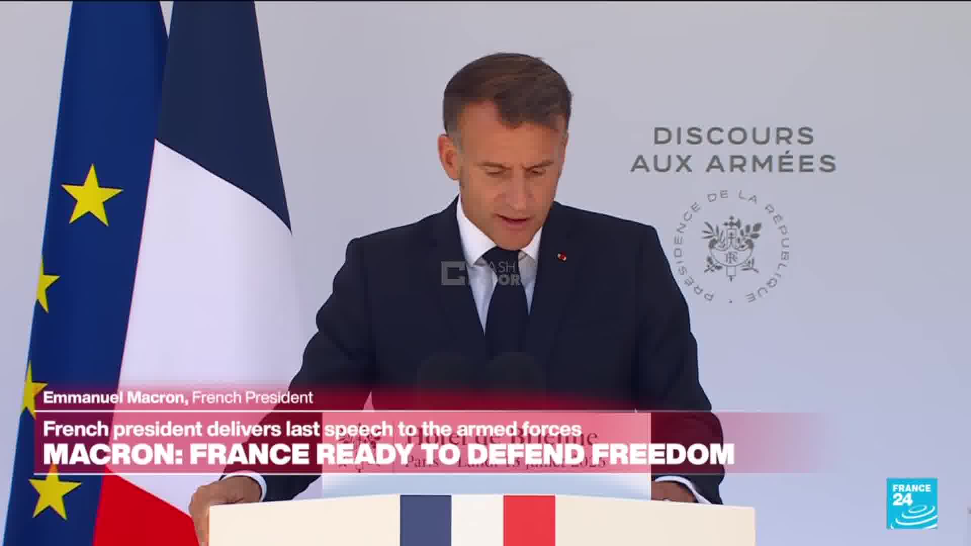 French President Macron: FCAS was perhaps not a success, but we should not stop here. New competitors will appear and we need to move forward when it comes to advanced technologies. We need to make sure that Europe becomes an active industrial military reality