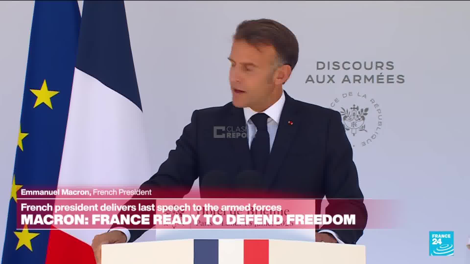French President Macron: FCAS was perhaps not a success, but we should not stop here. New competitors will appear and we need to move forward when it comes to advanced technologies. We need to make sure that Europe becomes an active industrial military reality