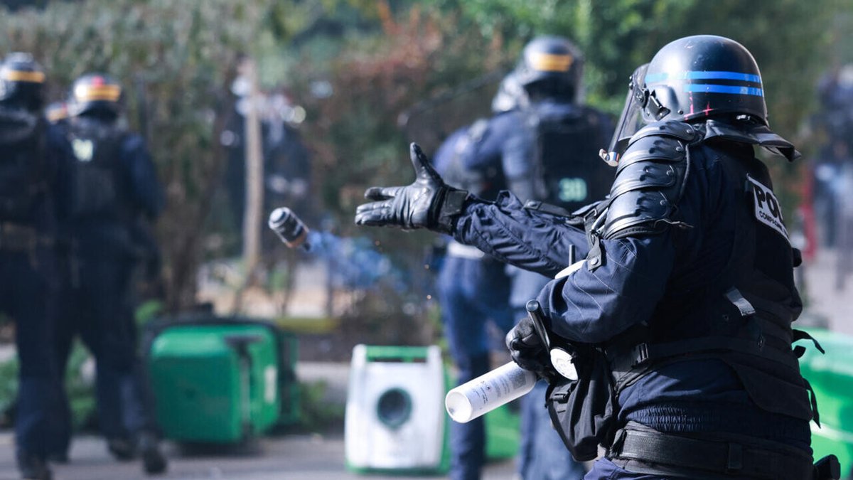 France suspends stun grenade use in school protests after 15-year-old loses hand