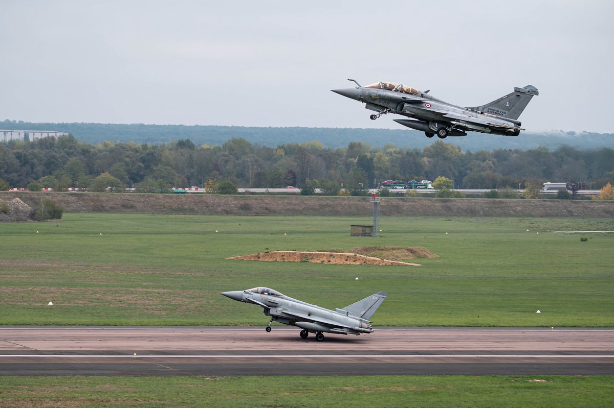 First French nuclear raid (simulated) with an ally. For the first time in their history that began in 1964, the French Strategic Air Forces (FAS) have integrated allied aircraft into their nuclear raid. This is therefore a major event that took place The French Minister of the Armed Forces has just announced that British Eurofighter combat aircraft took part in a French nuclear exercise for the first time